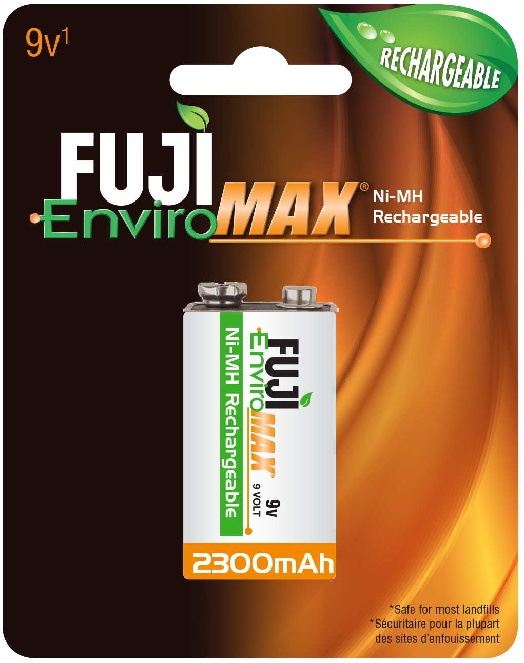 9v-1 Ni-MH Rechargeable Card