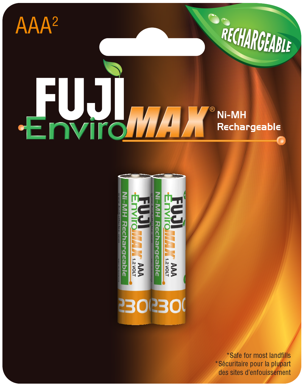 AAA-2 Ni-MH Rechargeable Card